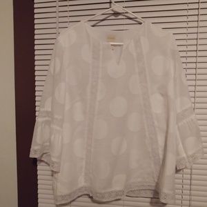 Chico's cotton lined blouse